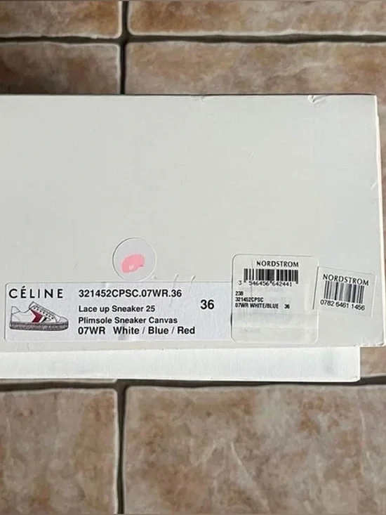 Celine Plimsole Sneaker Canvas - Picture 15 of 16